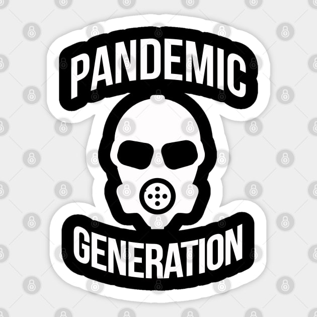 pandemic generation Sticker by guicsilva@gmail.com